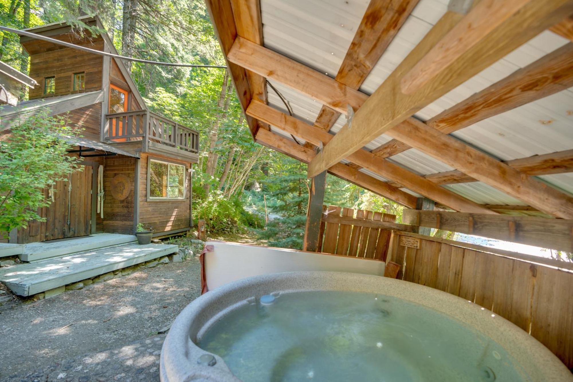 Leavenworth Cabin With Private Hot Tub! Ngoại thất bức ảnh